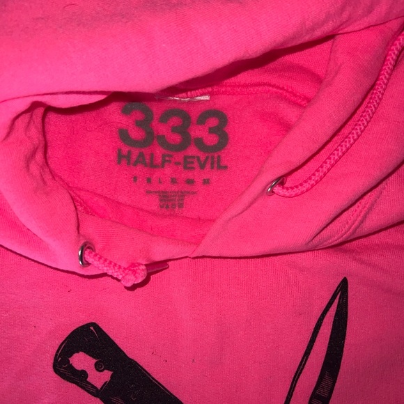 HALF EVIL HOODIE